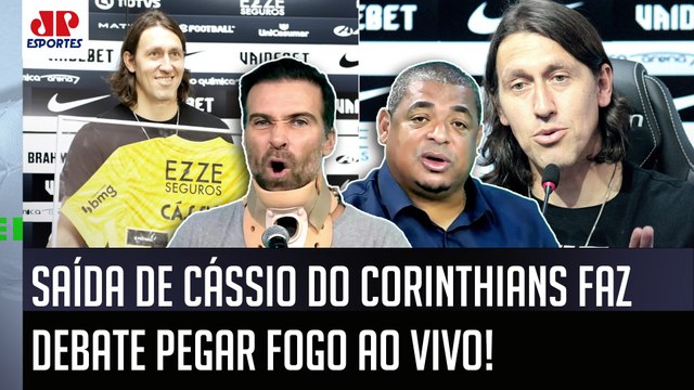 QUE LOUCURA! Agora você VEM FALAR ISSO do Cássio??? Cara... SAÍDA do Corinthians faz DEBATE FERVER