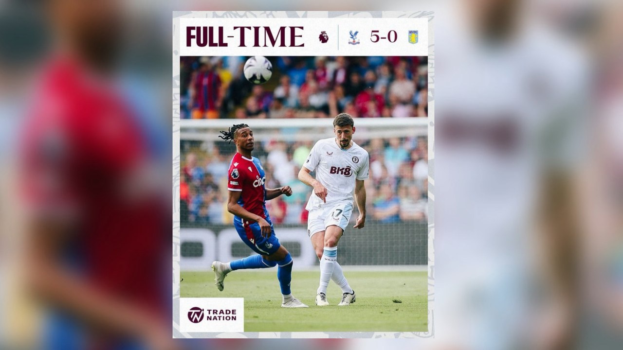 Aston Villa thumped 5-0 on Premier League final day but partying continues as they reach UEFA Champions League