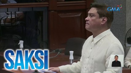 Sen. Zubiri, aminadong masama ang loob at heartbroken sa pagbibitiw bilang senate president | Saksi