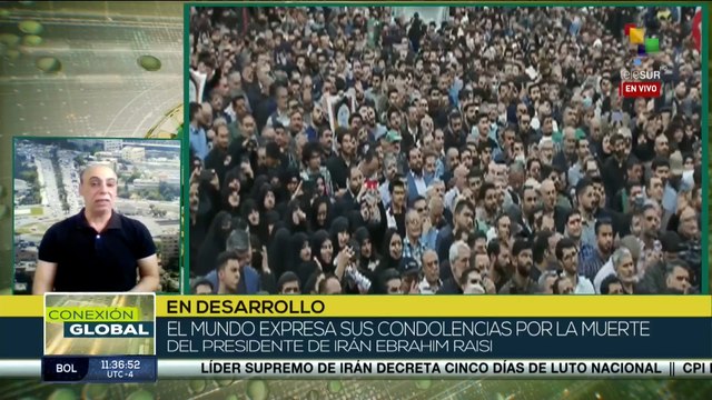 Líderes expresan sus condolencias por la muerte del presidente Ebrahim Raisi
