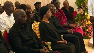 Adama Bictogo et Kandia Camara présentent leurs condoléances à la famille de feu Henri Konan Bédié
