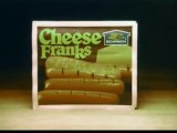 1970s Eckrich animated cheese franks TV commercial