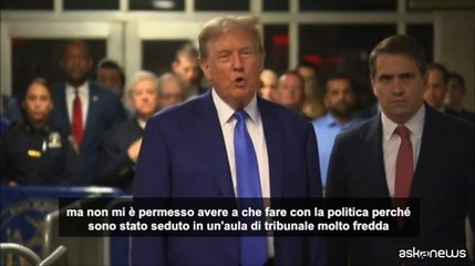 Trump torna in tribunale: ingiusto essere qui e non a fare campagna