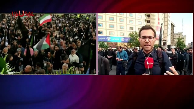 İran halkı omuz omuza
