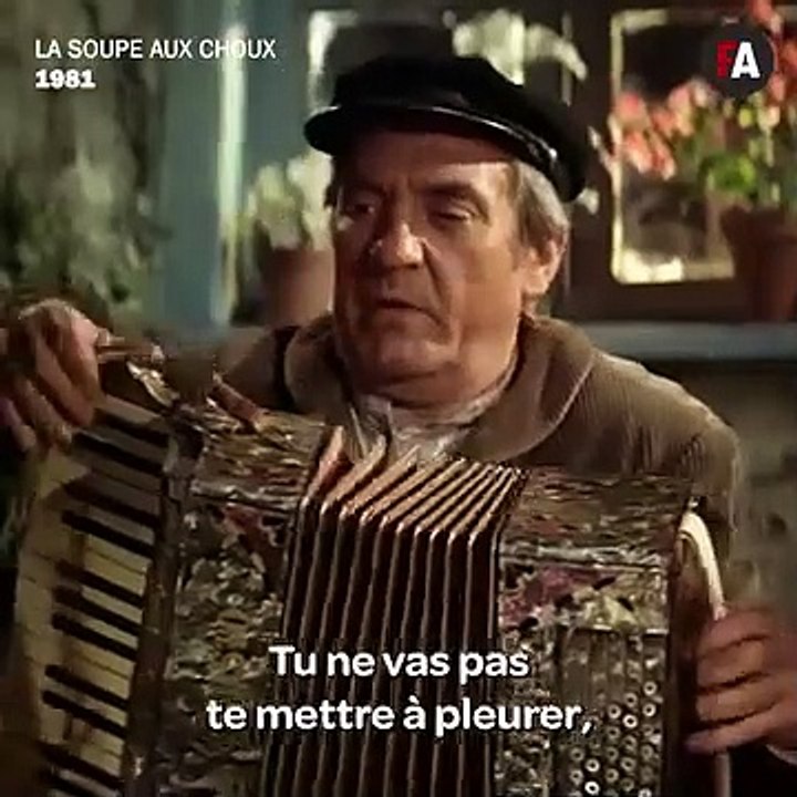 la soupe aux choux - arrivèe de la denrèe - louis de funes