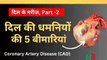 3 coronary artery diseases information in hindi which every one should know to prevent heart attack,