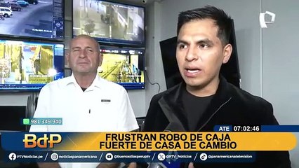 Utilizan sábana de tigre para esconder caja fuerte que robaron en casa de cambios en Ate