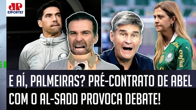 DENTRO do Palmeiras, EU DUVIDO que esse pré-contrato do Abel Ferreira tenha... OLHA ESSE DEBATE