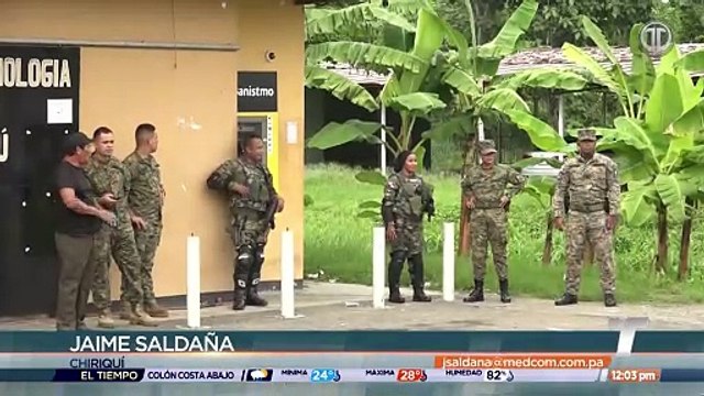 Comunidad educativa de IPT de Manaca protesta por invasión de terrenos del plantel