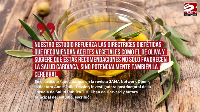 El aceite de oliva podría reducir la mortalidad relacionada con la demencia