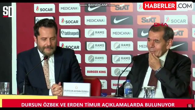 Canlı yayında ters düştüler! Dursun Özbek ile Erden Timur arasında Ali Koç anlaşmazlığı