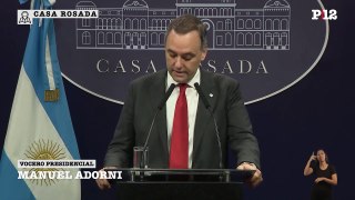 Adorni negó un conflicto diplomático con España y reclamó disculpas de Pedro Sánchez
