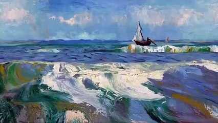 Cuadro de Van Gogh animado