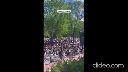 Iva Domingues na cerimónia de graduação da filha