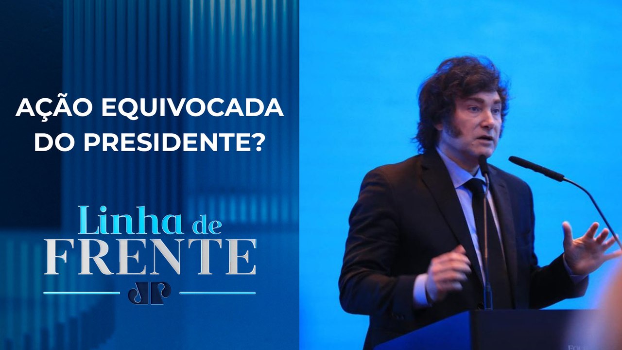 Espanha exige pedido de desculpas de Milei após “falas gravíssimas” | LINHA DE FRENTE