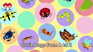 Bugs A to Z All Kinds of Bugs Alphabet Song ABC Song Insect Songs for Kids JunyTony