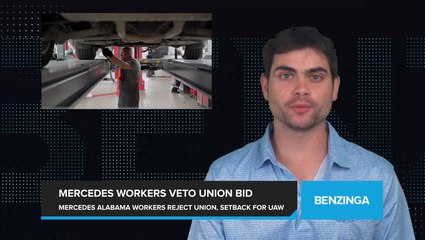Mercedes Workers in Alabama Reject Union as UAW's Attempt to Organize Faces Setback