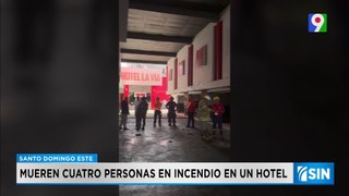Lamenta incendio que dejo perdidas en hotel de Las Américas| Primera Emisión SIN