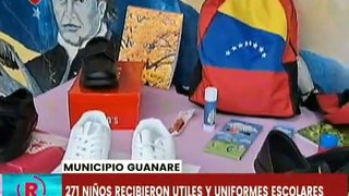 Portuguesa | Más de 250 niños fueron beneficiados con la entrega de útiles y uniformes escolares