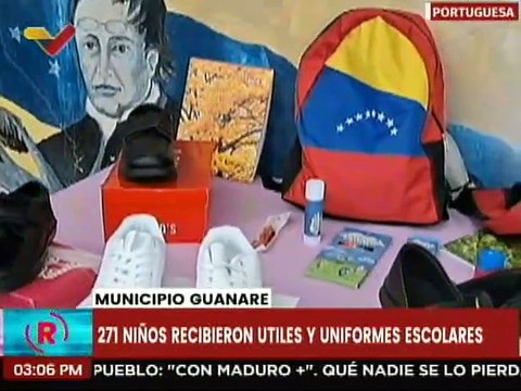 Portuguesa | Más de 250 niños fueron beneficiados con la entrega de útiles y uniformes escolares