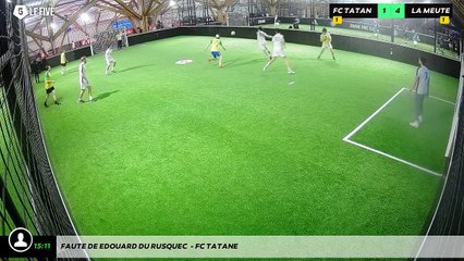 Faute de Edouard du Rusquec  - FC TATANE