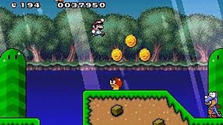 Super Mario 16: Demo online multiplayer - snes