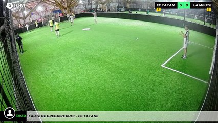 Faute de Gregoire BUET - FC TATANE