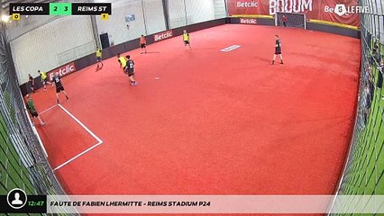 Faute de fabien lhermitte - Reims stadium p24