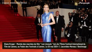 Festival de Cannes 2024 : Virginie Efira éblouissante dans une robe fendue, face à une Diane Kruger au look futuriste