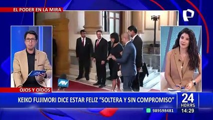 Keiko manda "chiquita" a Mark Vito: "Me siento muy bien estando sola"