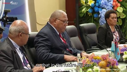 Presiden Jokowi dan Presiden Fiji Adakan Pertemuan Bilateral di KTT World Water Forum ke-10