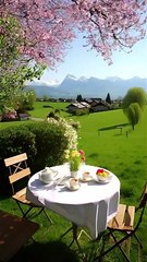 morning tea time nise plase