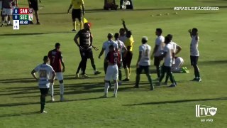 Sousa entra com ação na CBF contra árbitro do Maranhão que marcou pênalti duvidoso em jogo da Série D