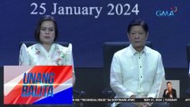 Trust and performance ratings nina Pangulong Bongbong Marcos at Vice President Sara Duterte, bumaba base sa tugon ng Masa survey ng OCTA Research | Unang Balita