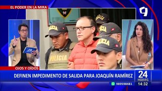 Poder Judicial suspende audiencia de impedimento de salida para Joaquín Ramírez y Pier Figari