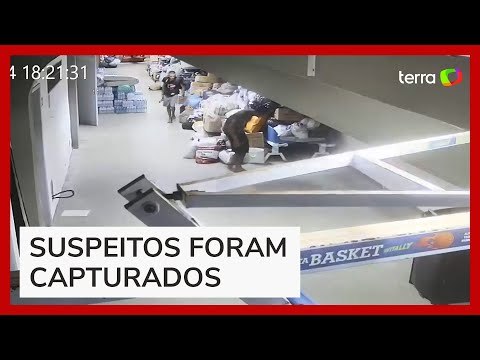 Homens invadem ginásio e furtam doações para o Rio Grande do Sul