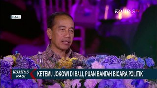 Puan Maharani Bantah Bahas Politik Saat Bertemu Presiden Jokowi di WWF Bali