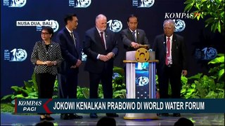 Jokowi Kenalkan Prabowo Sebagai Presiden Terpilih Indonesia di Acara WWF Bali