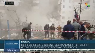 Gobierno de Rusia denuncia ataques a civiles en la zona de Bélgorod