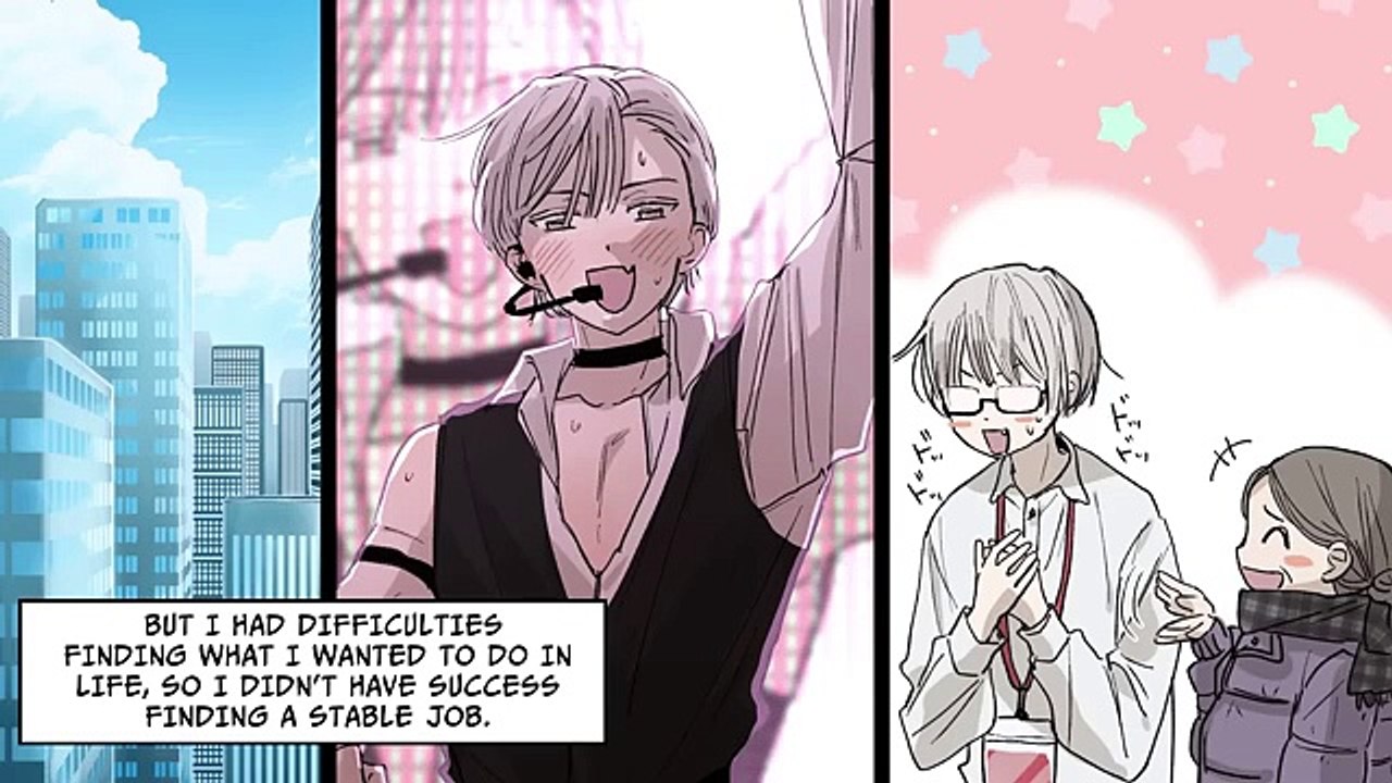 She felt bad for seeing me with my shirt off, and started taking her clothes off...