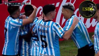 Racing 3-0 Argentinos