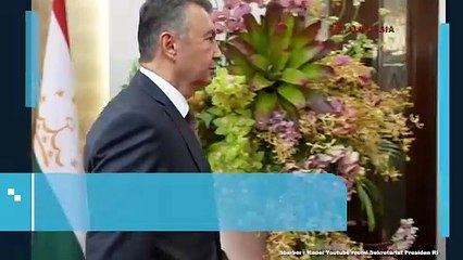 Gelar Pertemuan dengan PM Tajikistan, Jokowi Bahas Kerjasama Pengelolaan Air