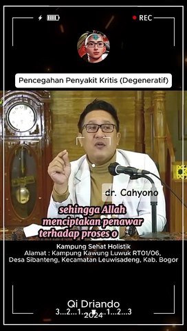 Pencegahan Penyakit Degeneratif - Kampung Sehat Holistik