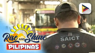 Convoy ng pitong military trucks, naharang ng SAICT sa EDSA Busway