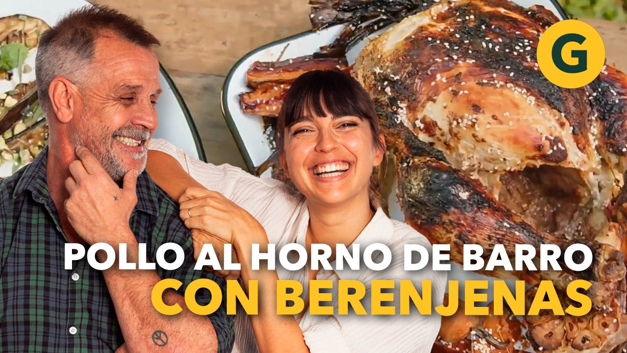 POLLO al HORNO de BARRO con BERENJENAS por Felicitas Pizarro | El Gourmet