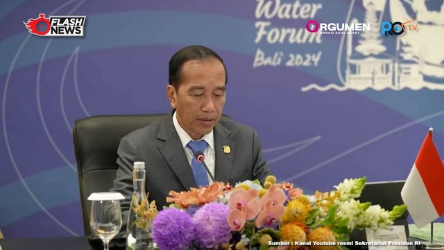 GELAR PERTEMUAN DENGAN PM TAJIKISTAN, JOKOWI BAHAS KERJASAMA PENGELOLAAN AIR