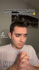 Quand tu demandes à ton père de ce qu’il en pense (acting)