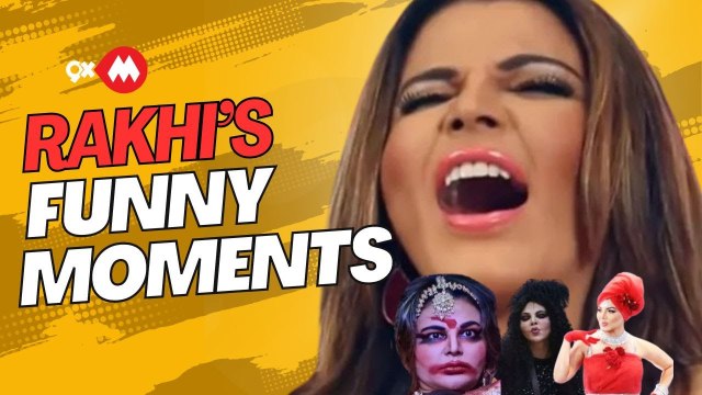 Rakhi Sawant Funny Moments _ Dance _ Latest News _ Rakhi Funny Interview _ 9xm