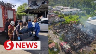 Elderly woman dies in Sibu fire that destroys eight houses