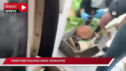Tarihi eser kaçakçılığı operasyonlarında 5 şüpheli yakalandı